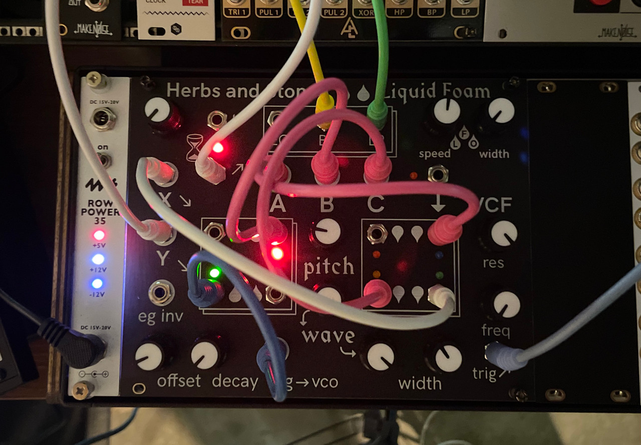 Herbs and Stones Liquid Foam (eurorack)